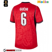 Moške Nogometnih dresov Anglija Marc Guehi #6 Gostujoči SP 2026 Kratki rokavi